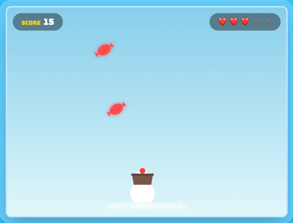Clucky's Candy Catch game cover